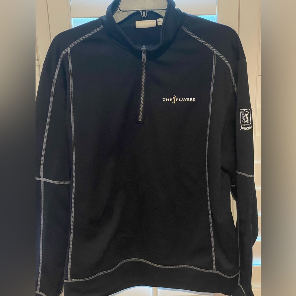 TPC players jacket quarter zip